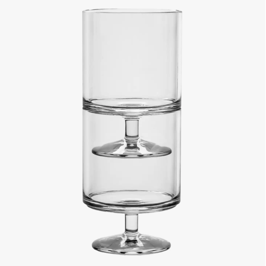 Modern Stackable Wine Glasses