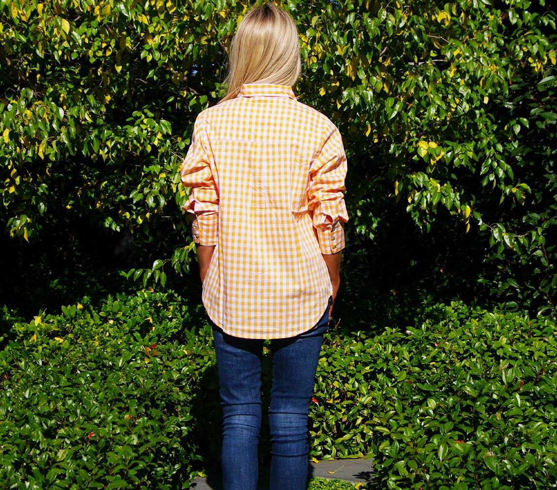 Gingham Ladies Shirt