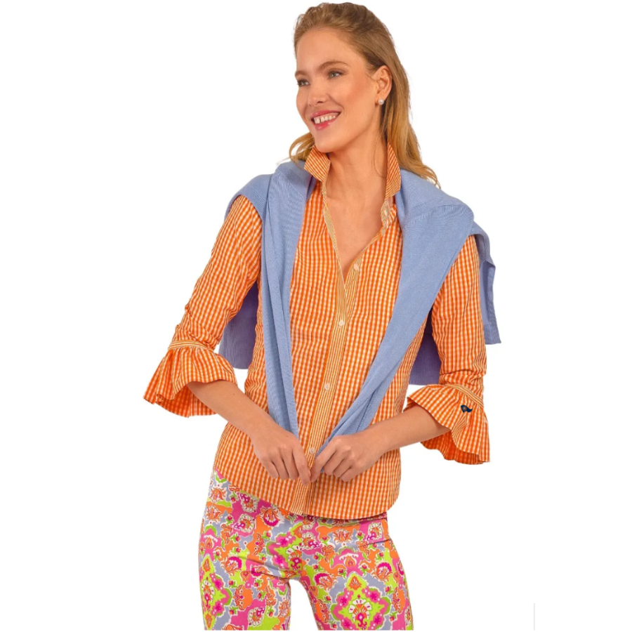 Priss Gingham Ladies Shirt