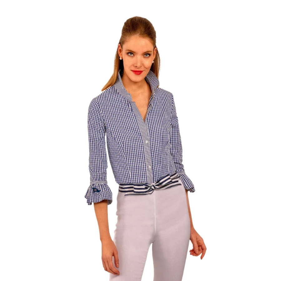 Priss Gingham Ladies Shirt