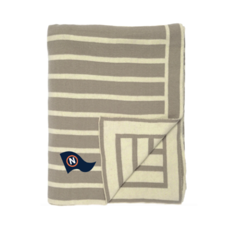 Nautical Striped Blanket