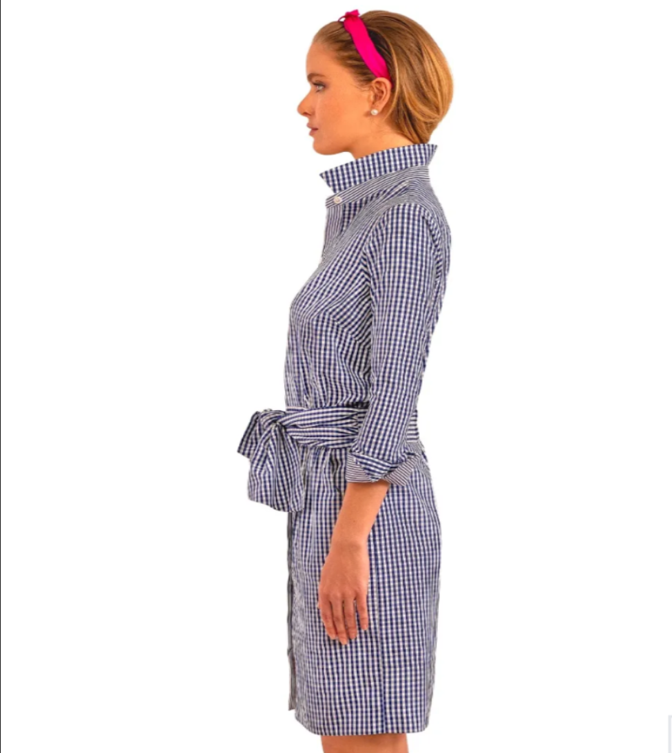 Breezy Gingham Ladies Dress