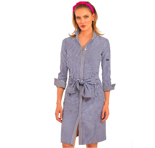 Breezy Gingham Ladies Dress