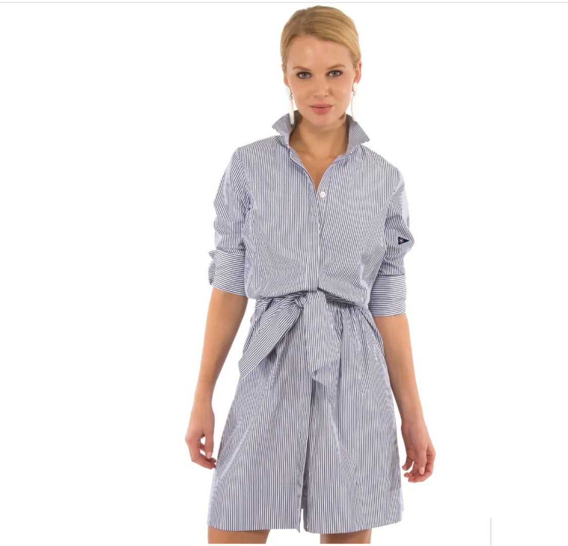 Breezy Striped Ladies Dress